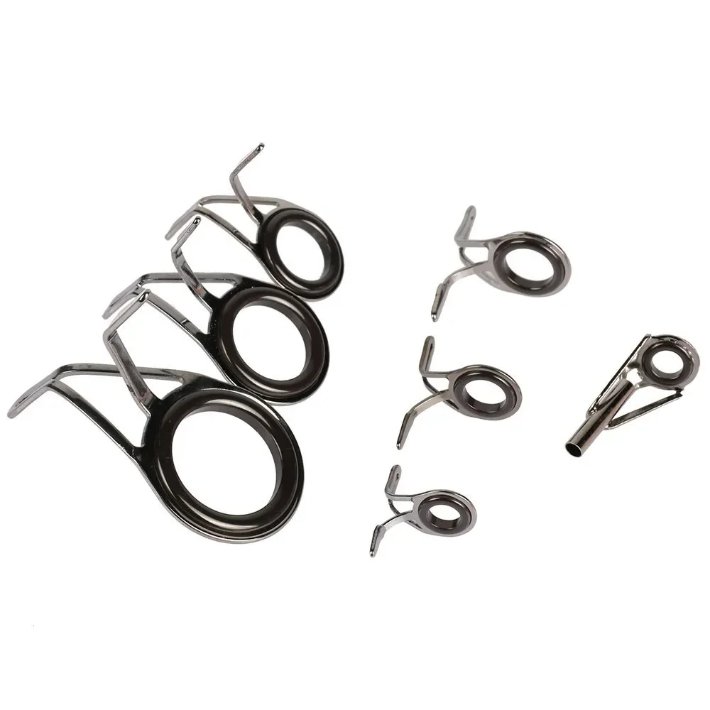 7 stks/set Visgerei Roestvrij  - Fishing Rod Guide Replacement recensie en prijs