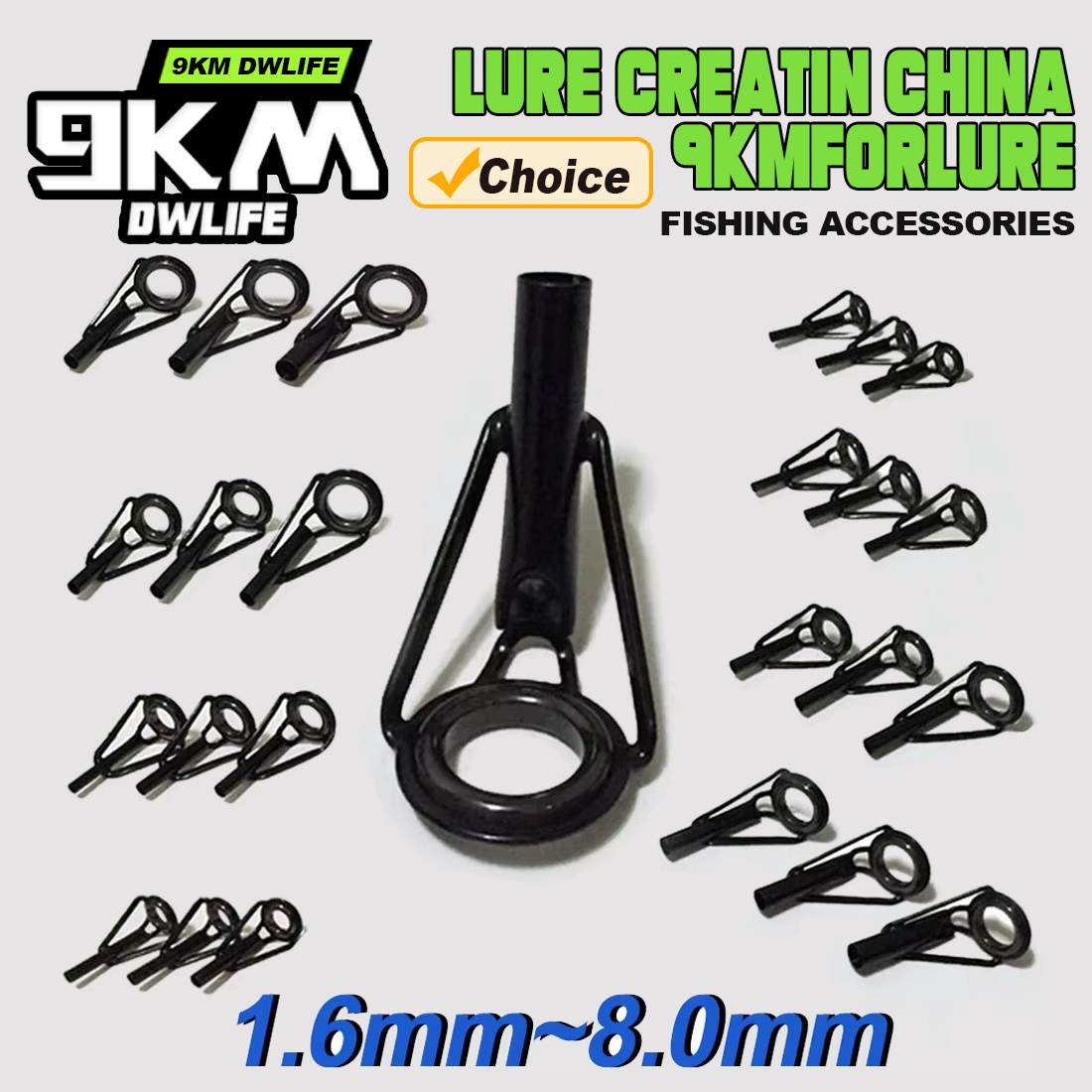 5 Stuks Hengel Tip Gidsen Repa - Fishing Rod Guide Replacement recensie en prijs